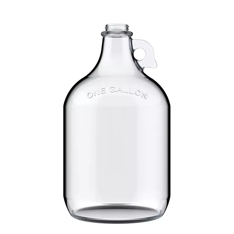 1L Glass Jug with Handle and Screw Cap