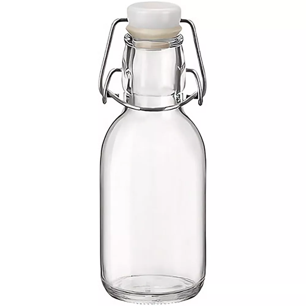 200ml Glass Bottles with Snap Lids