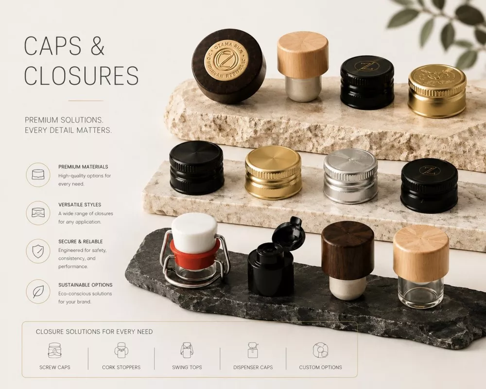 Caps and Closures
