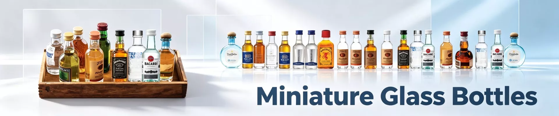 Miniature Glass Bottles