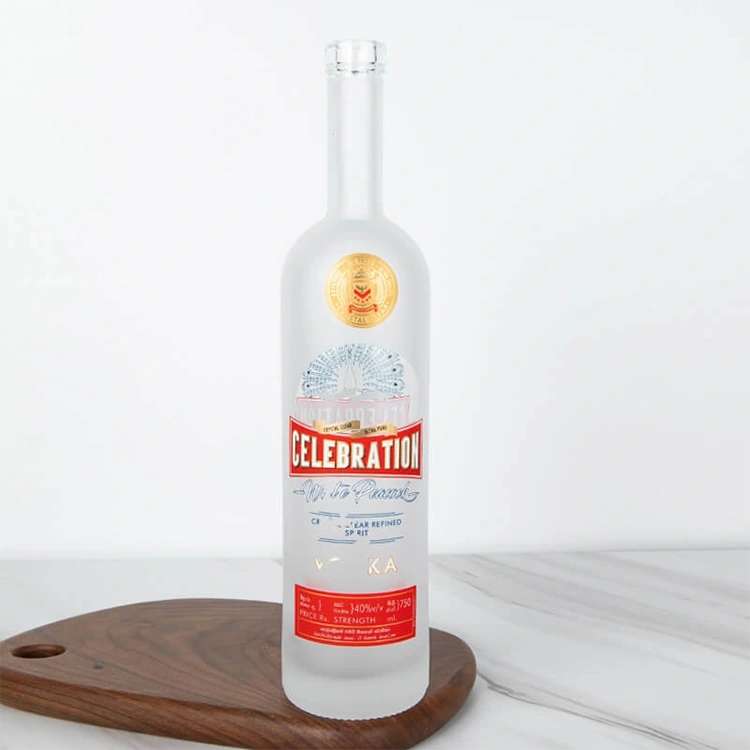 750ml Arizona Round Glass Spirit Bottle