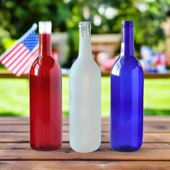 Glass Bottle Decoration Screen Printing Hot Stamping Frosting