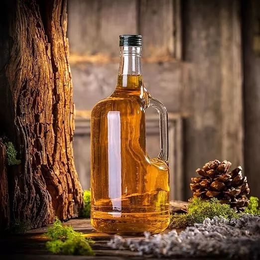 1.75L Glass Liquor Jug with Handle
